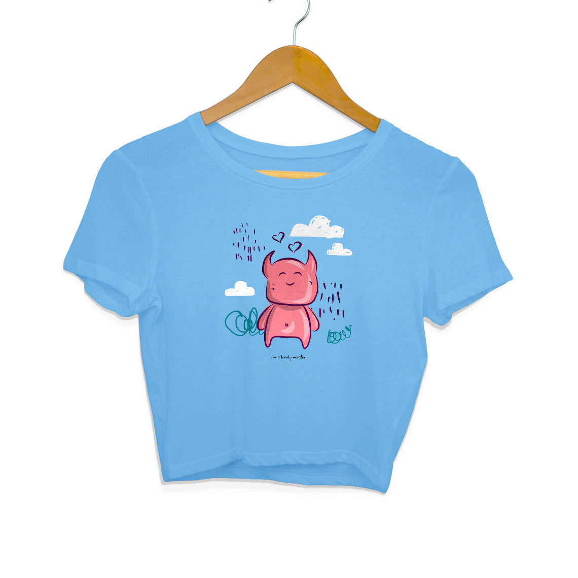 Lovely Monster - Women's Crop Top