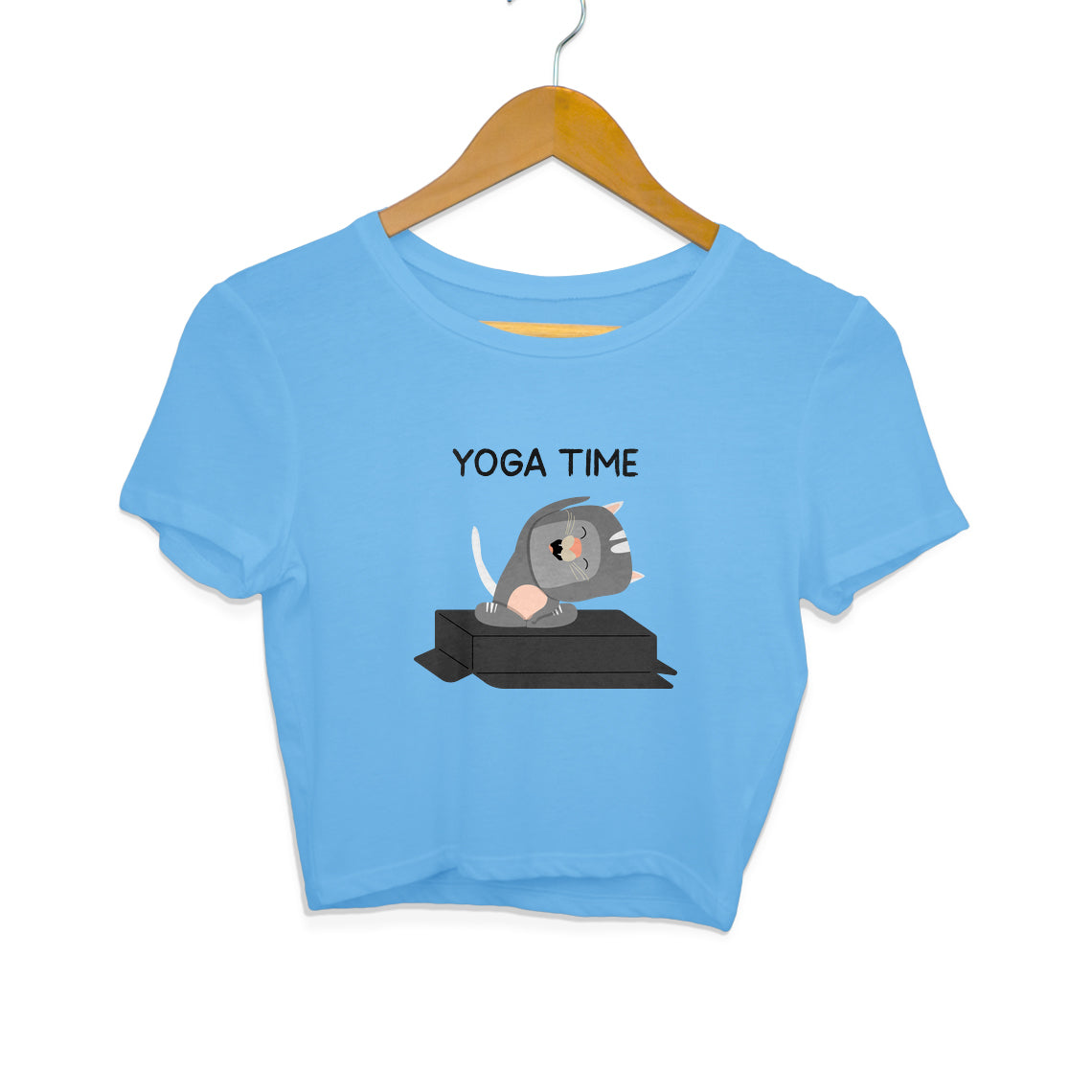 Yoga Time - Women's Crop Top