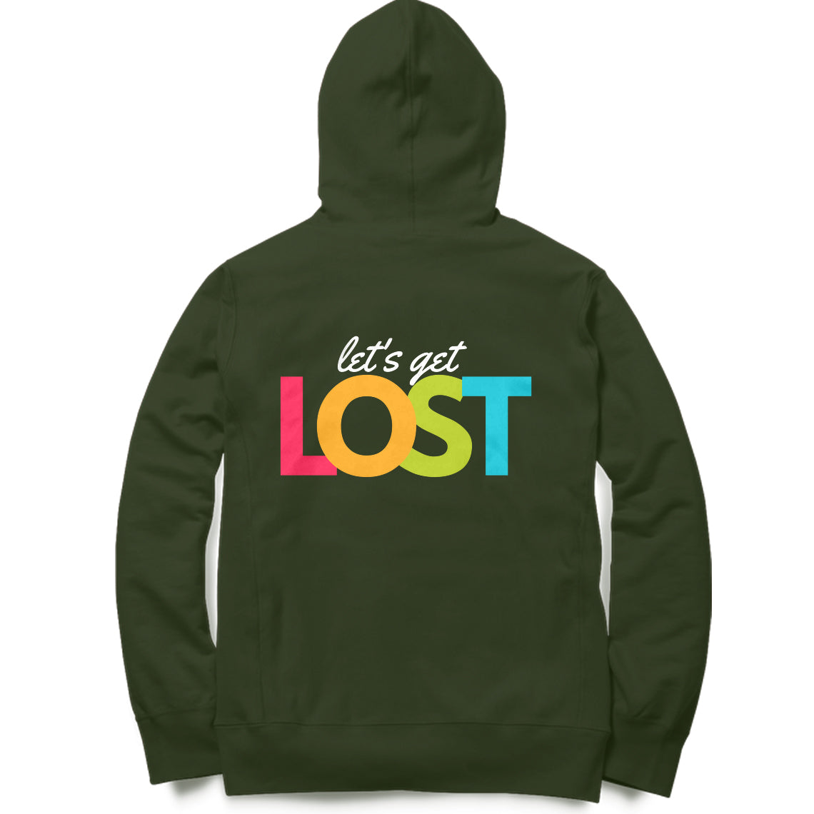 Hype Series - Let's Get Lost - Men's Hoodies