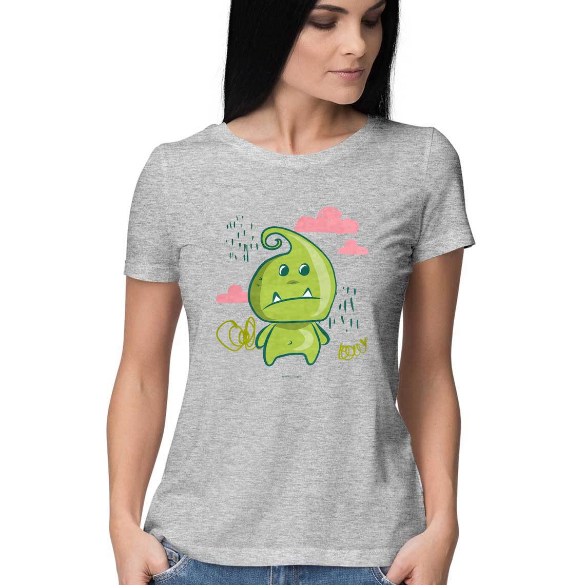 Lil Green Monster - Women's Tee