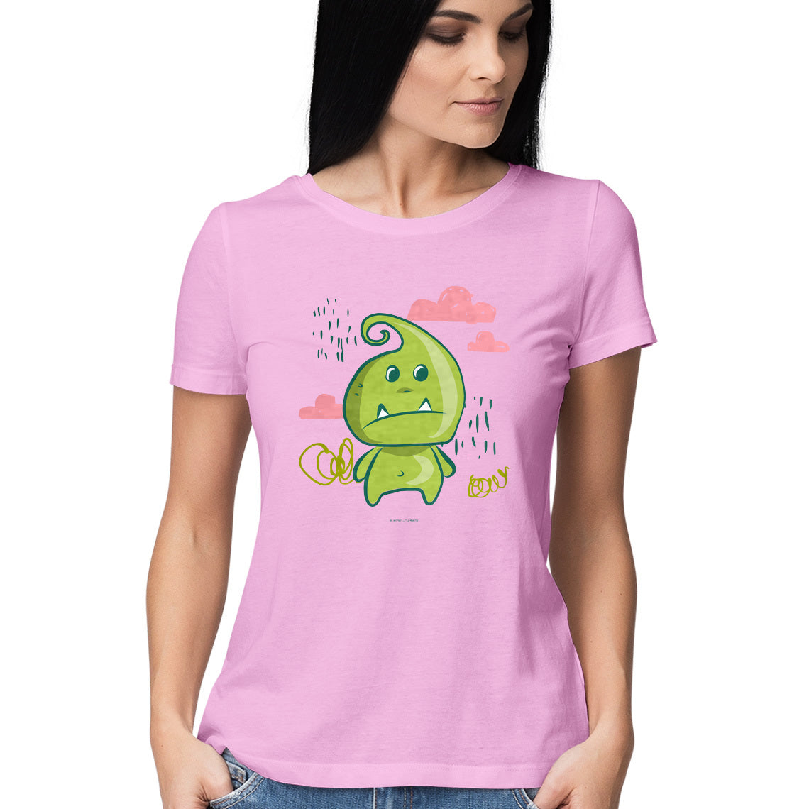 Lil Green Monster - Women's Tee