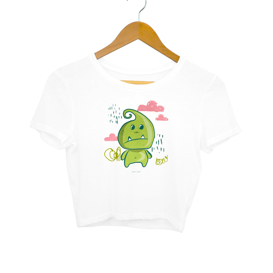 Lil Green Monster - Women's Crop Top