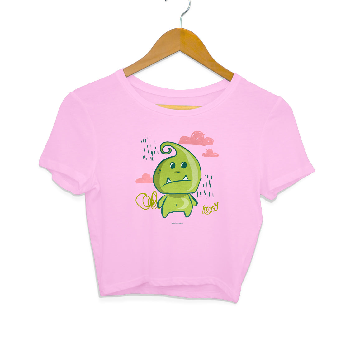 Lil Green Monster - Women's Crop Top