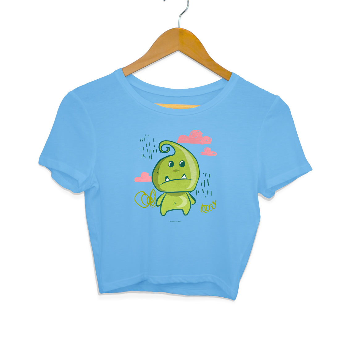 Lil Green Monster - Women's Crop Top