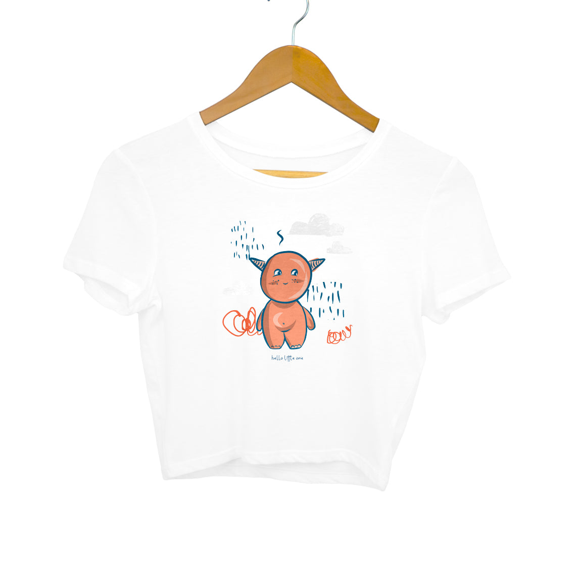 Hello Lil One - Women's Crop Top