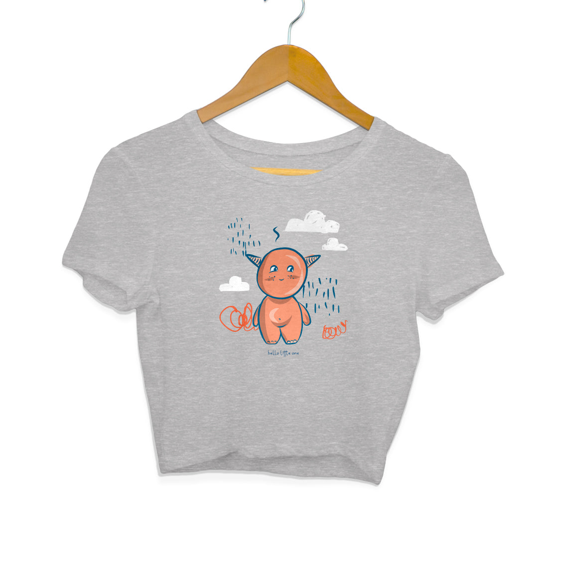 Hello Lil One - Women's Crop Top