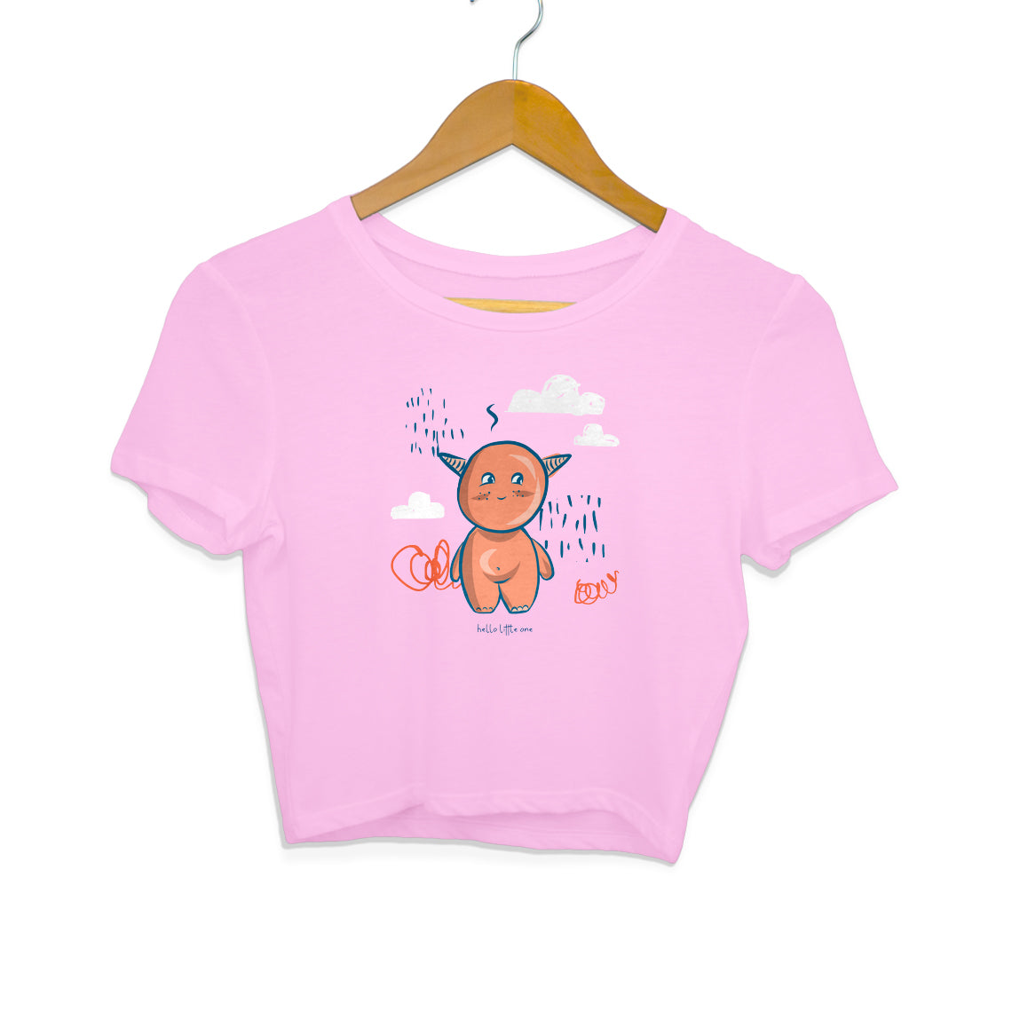 Hello Lil One - Women's Crop Top