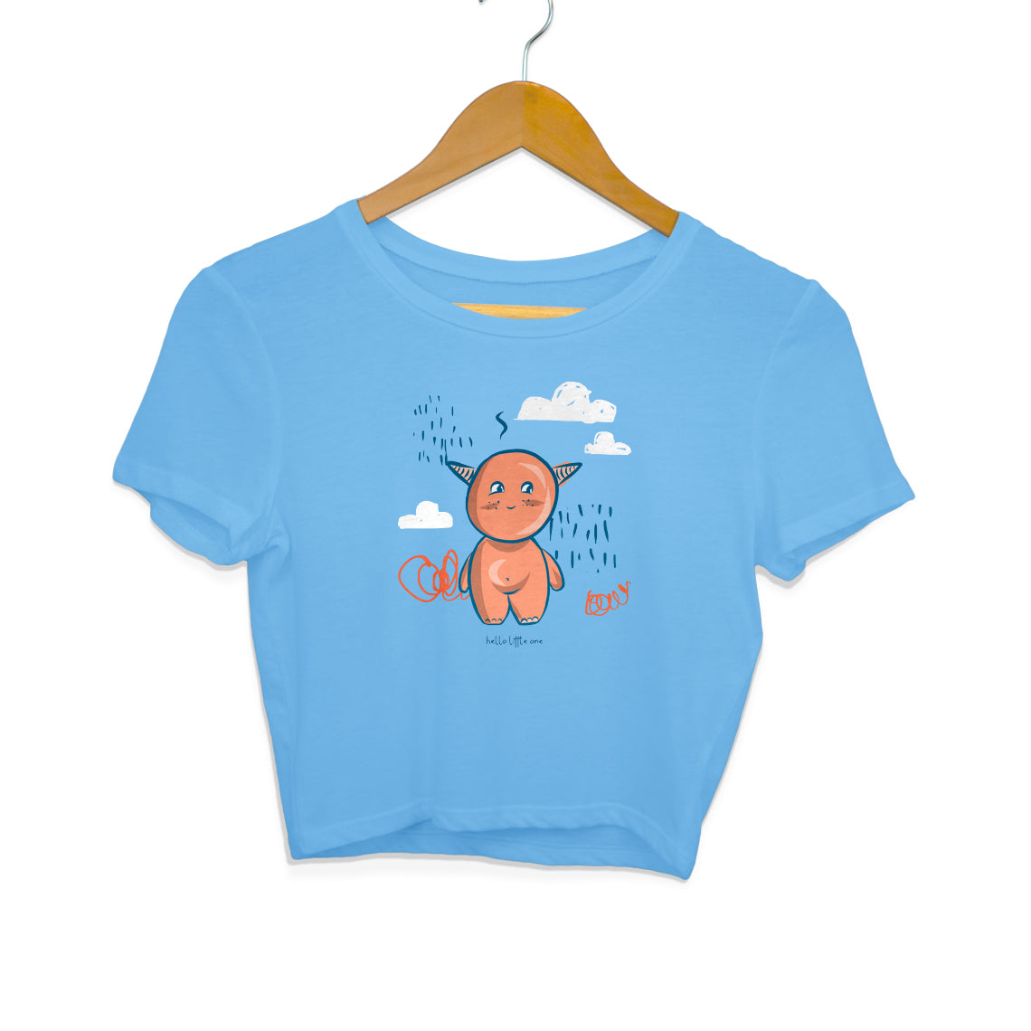 Hello Lil One - Women's Crop Top