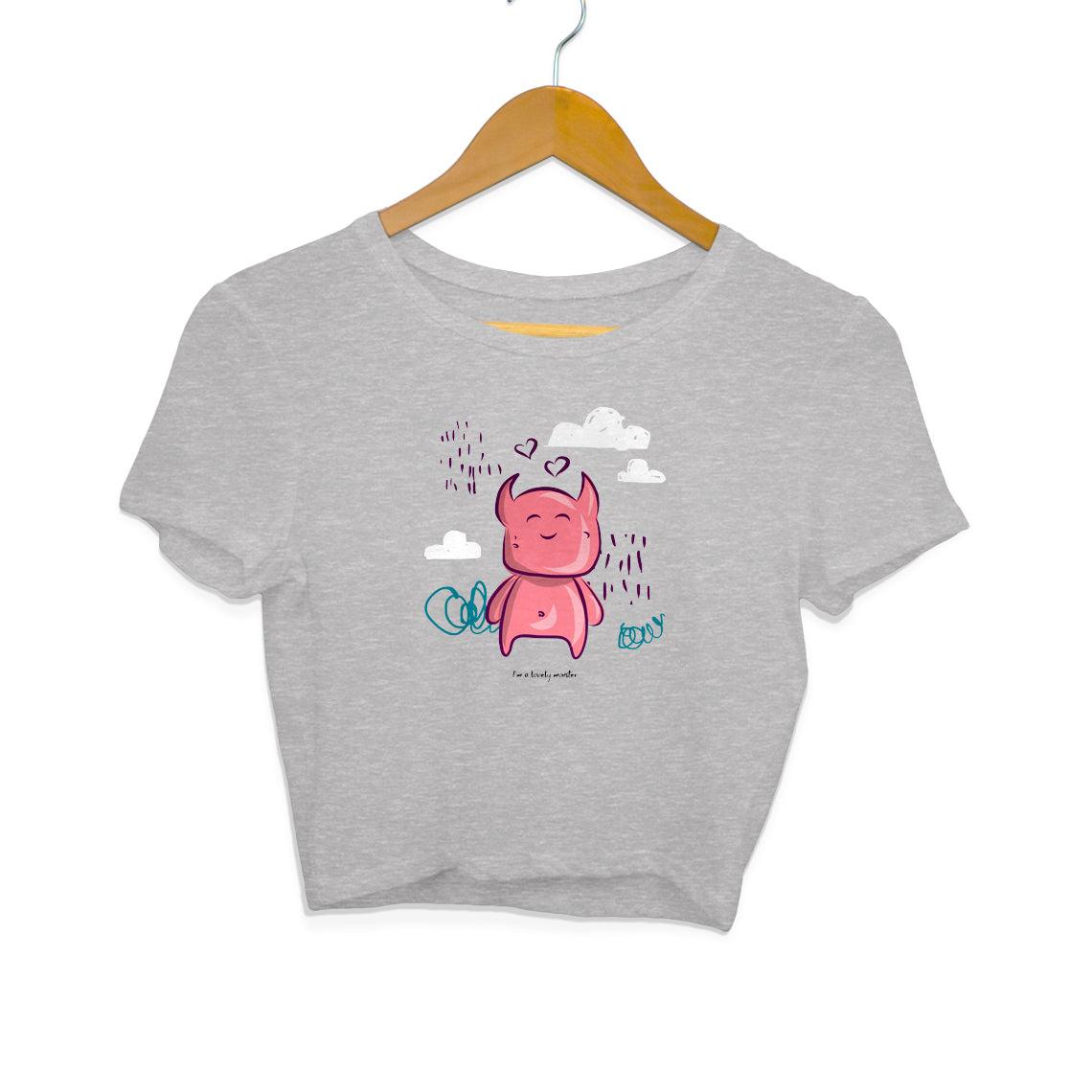 Lovely Monster - Women's Crop Top