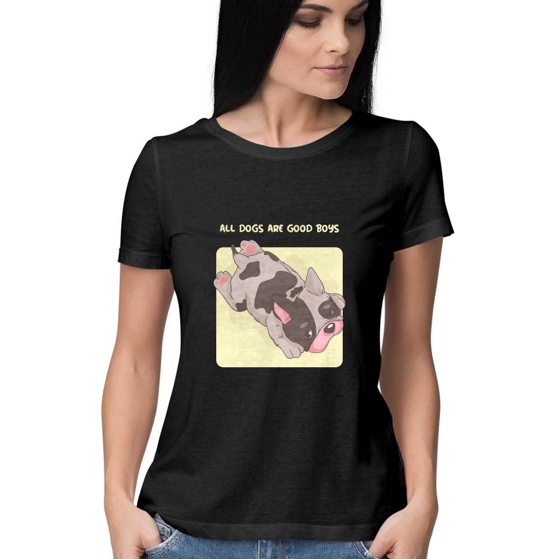 All Dogs Are Good Boys - Women's Teee