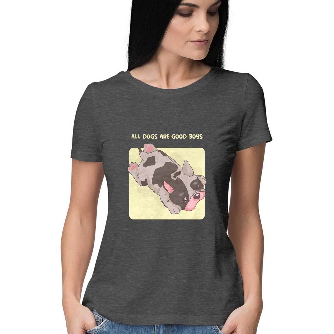 All Dogs Are Good Boys - Women's Teee