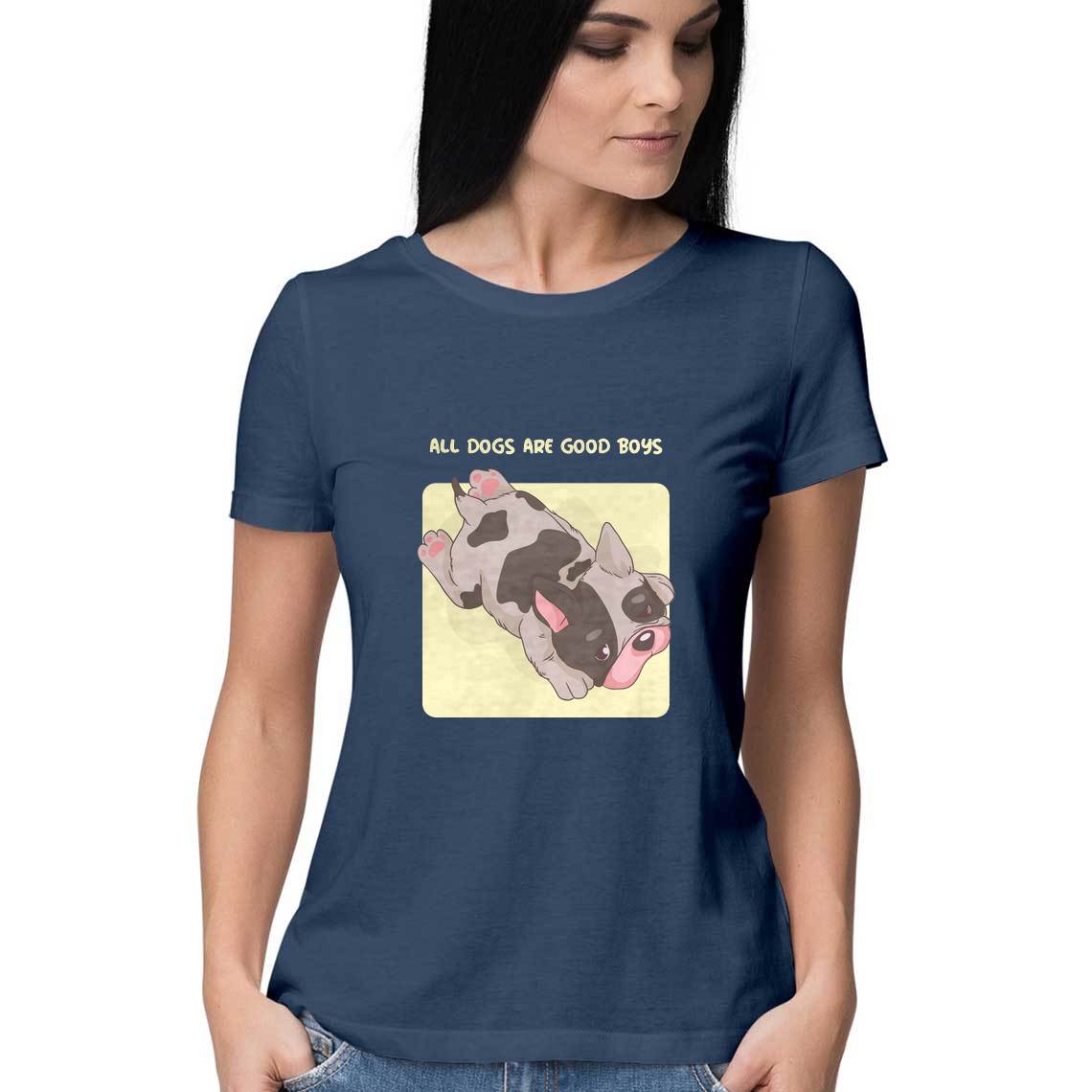 All Dogs Are Good Boys - Women's Teee