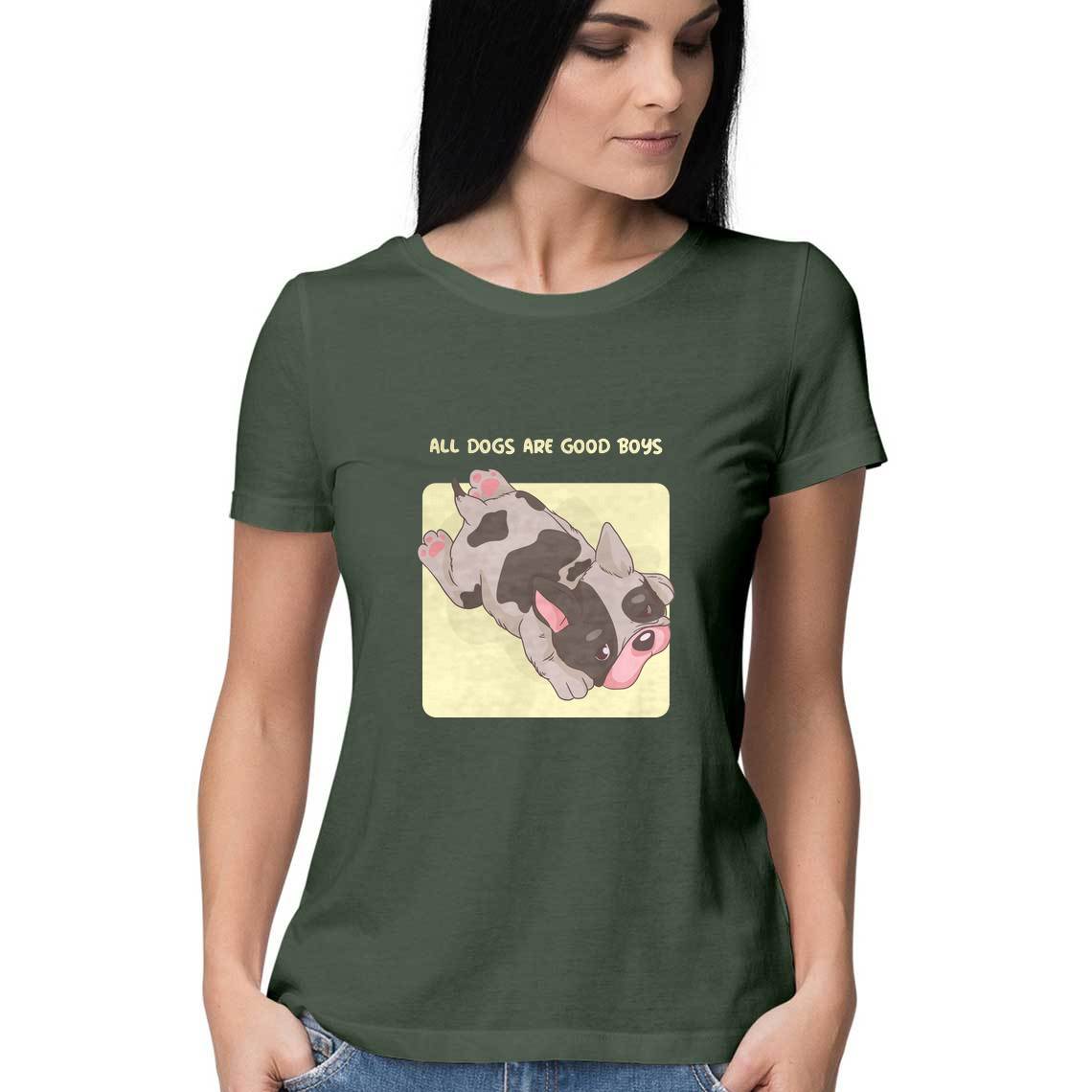 All Dogs Are Good Boys - Women's Teee