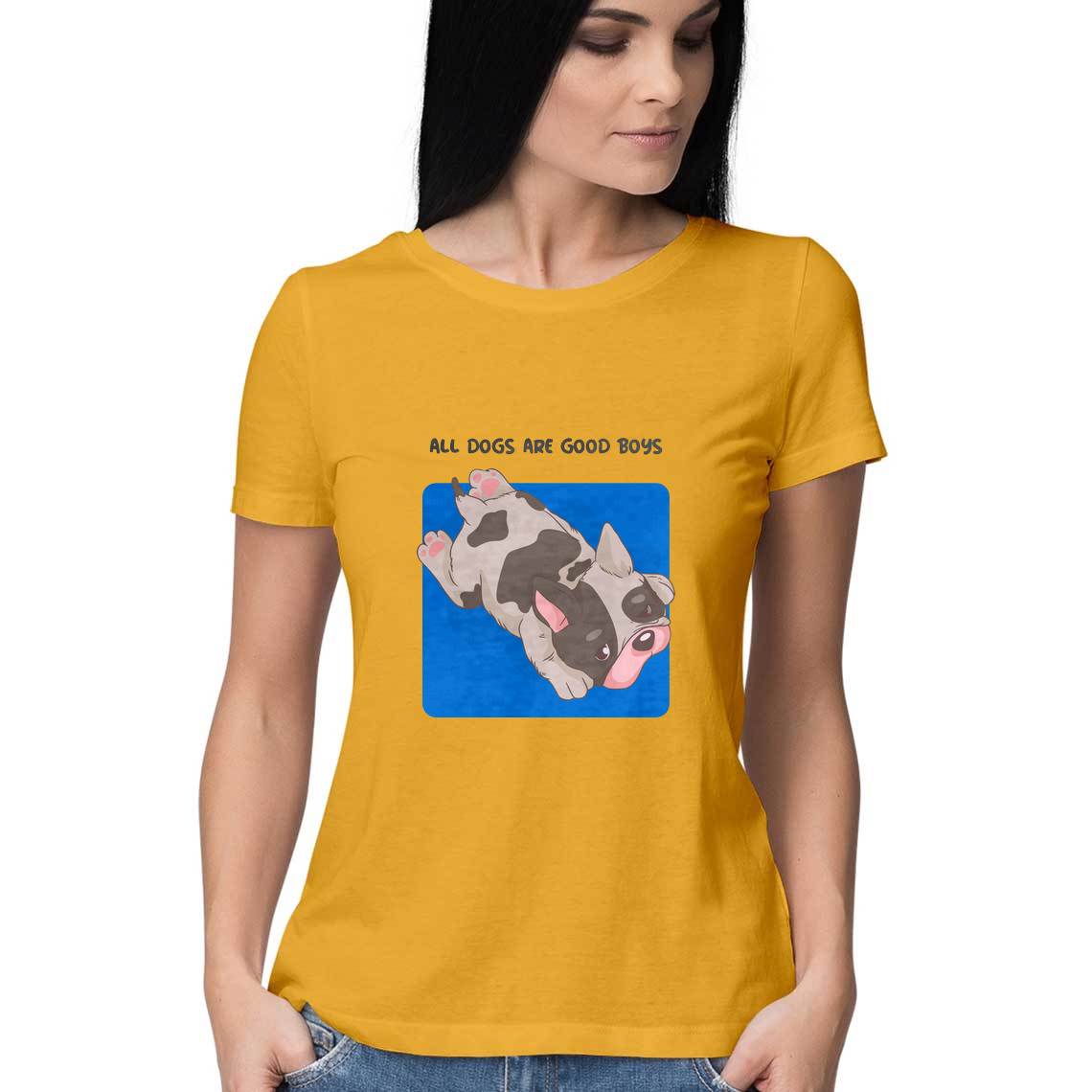 All Dogs Are Good Boys - Women's Teee