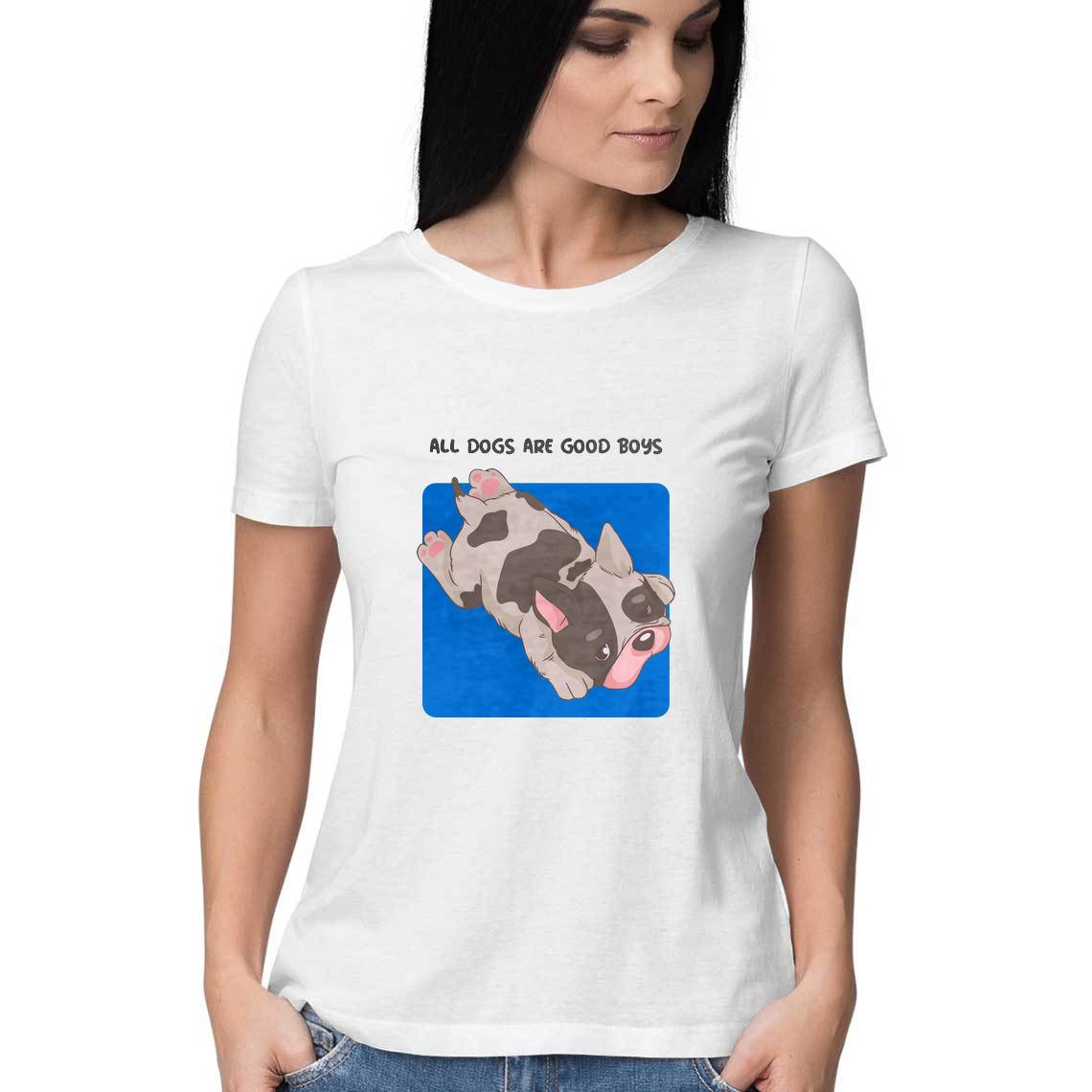 All Dogs Are Good Boys - Women's Teee