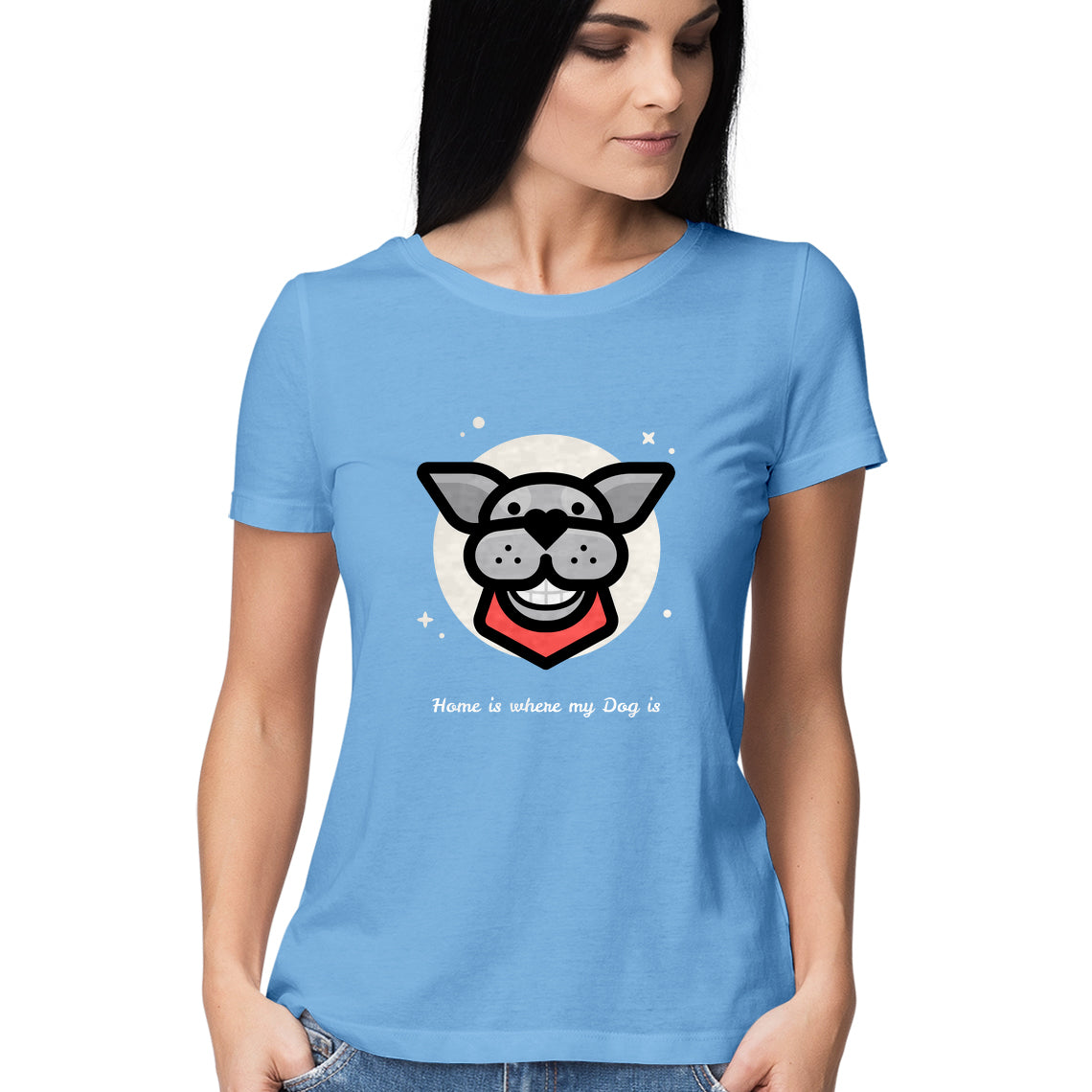 Home Is Where My Dog Is - Women's Tee