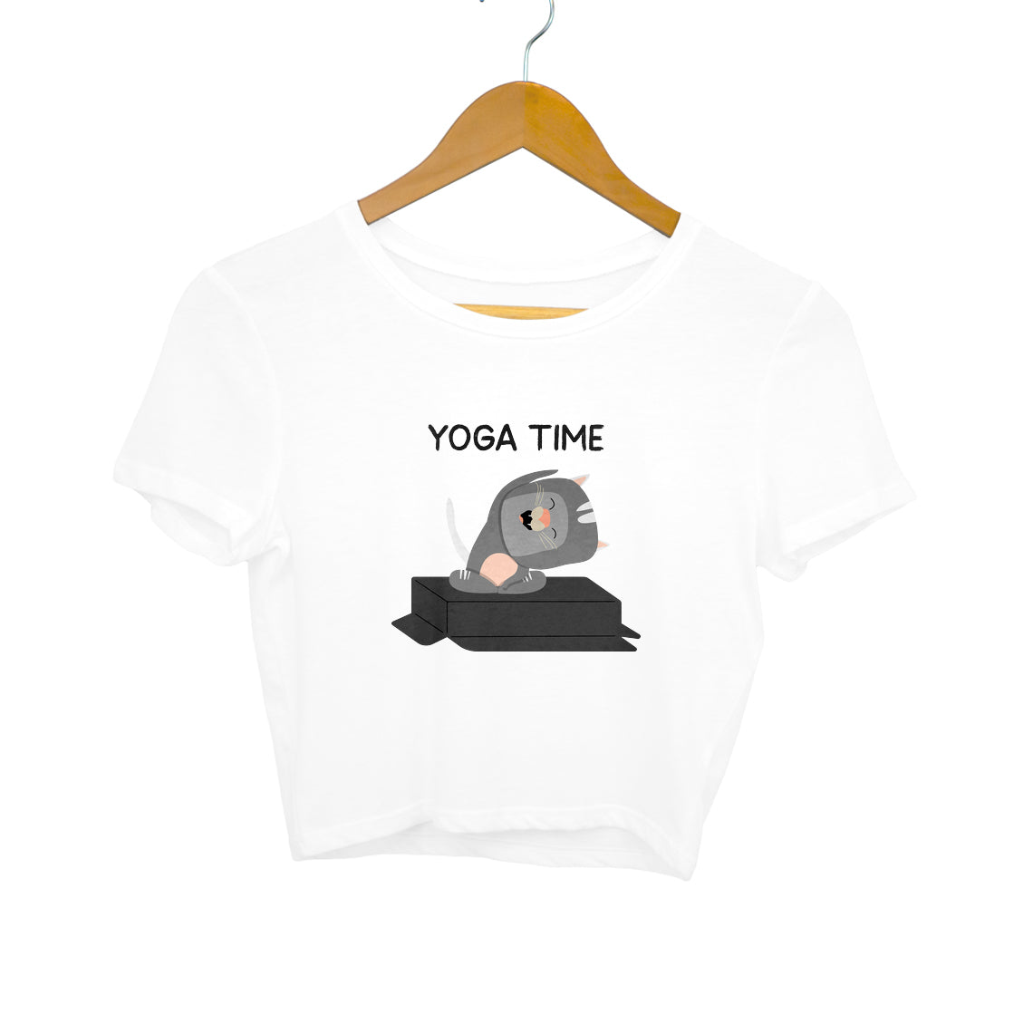 Yoga Time - Women's Crop Top