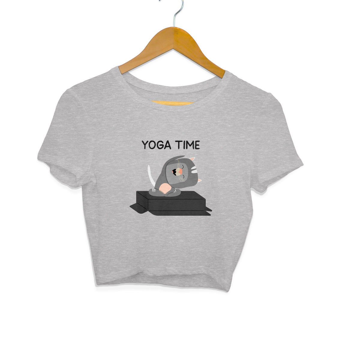 Yoga Time - Women's Crop Top