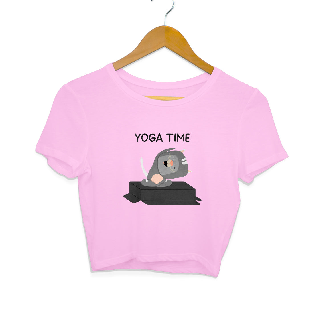 Yoga Time - Women's Crop Top