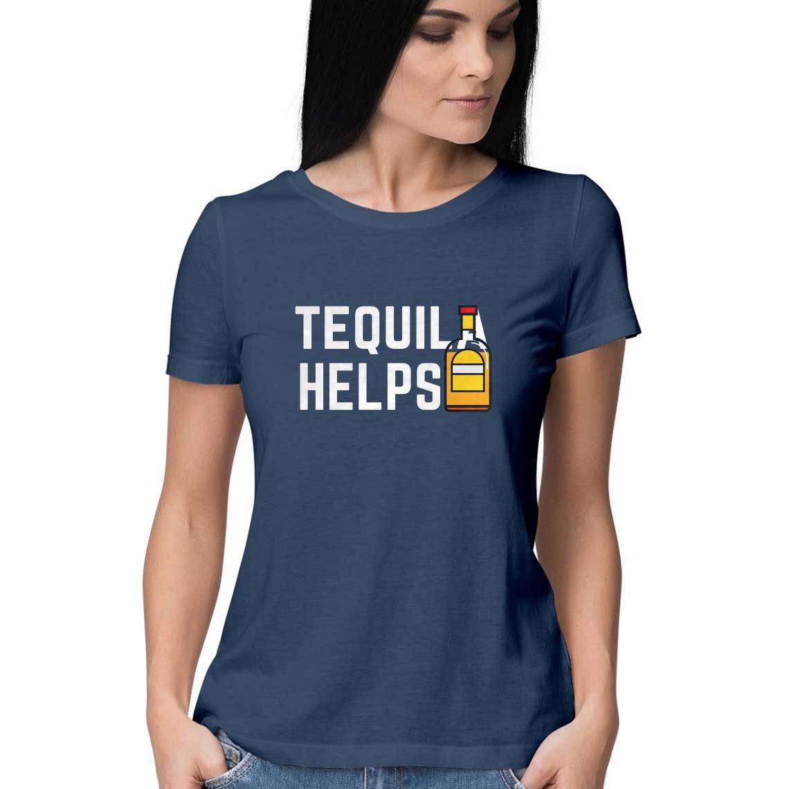 Tequila Helps - Women's Tee