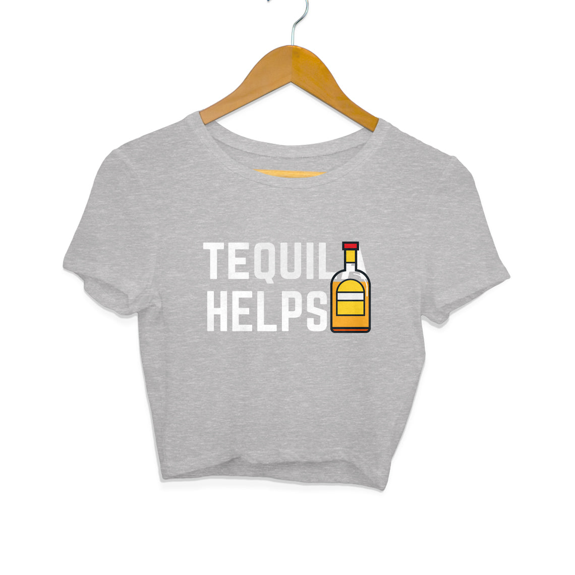 Tequila Helps   - Women's Crop Top