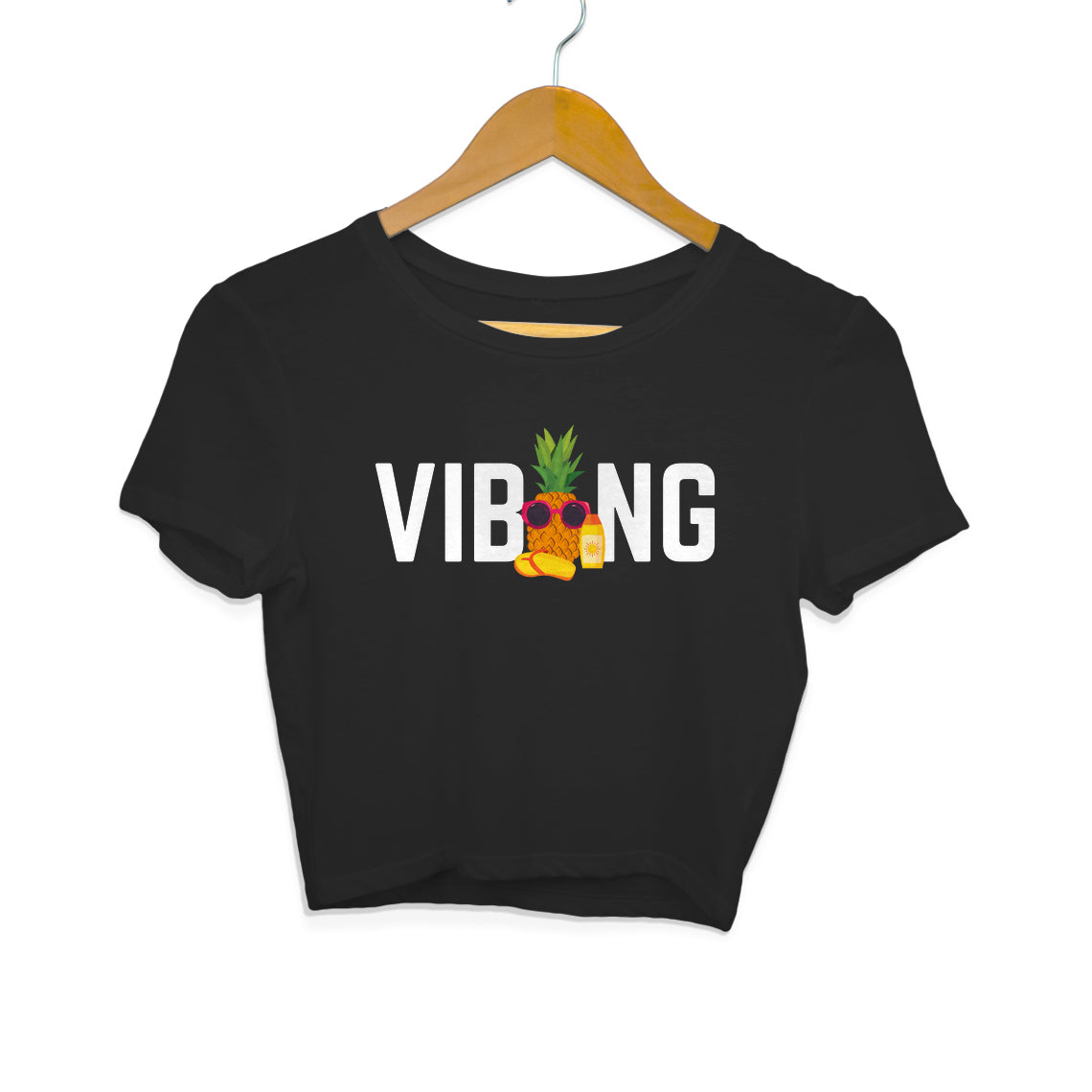 Vibing - Women's Crop Top