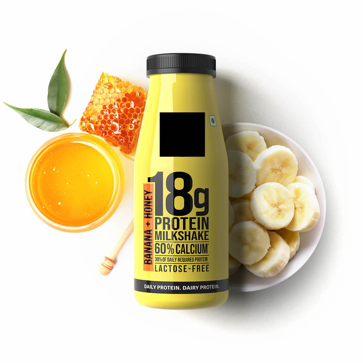 PROTEIN MILKSHAKE - BANANA + HONEY (200ML)