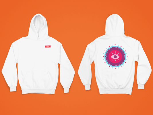 Hype Series - Heart's Eye - Men's Hoodie