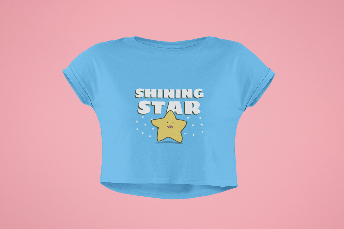 Shining Star - Women's Crop Top