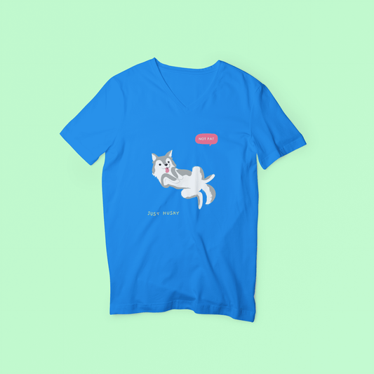 Not Fat Just Husky - Women's Tee